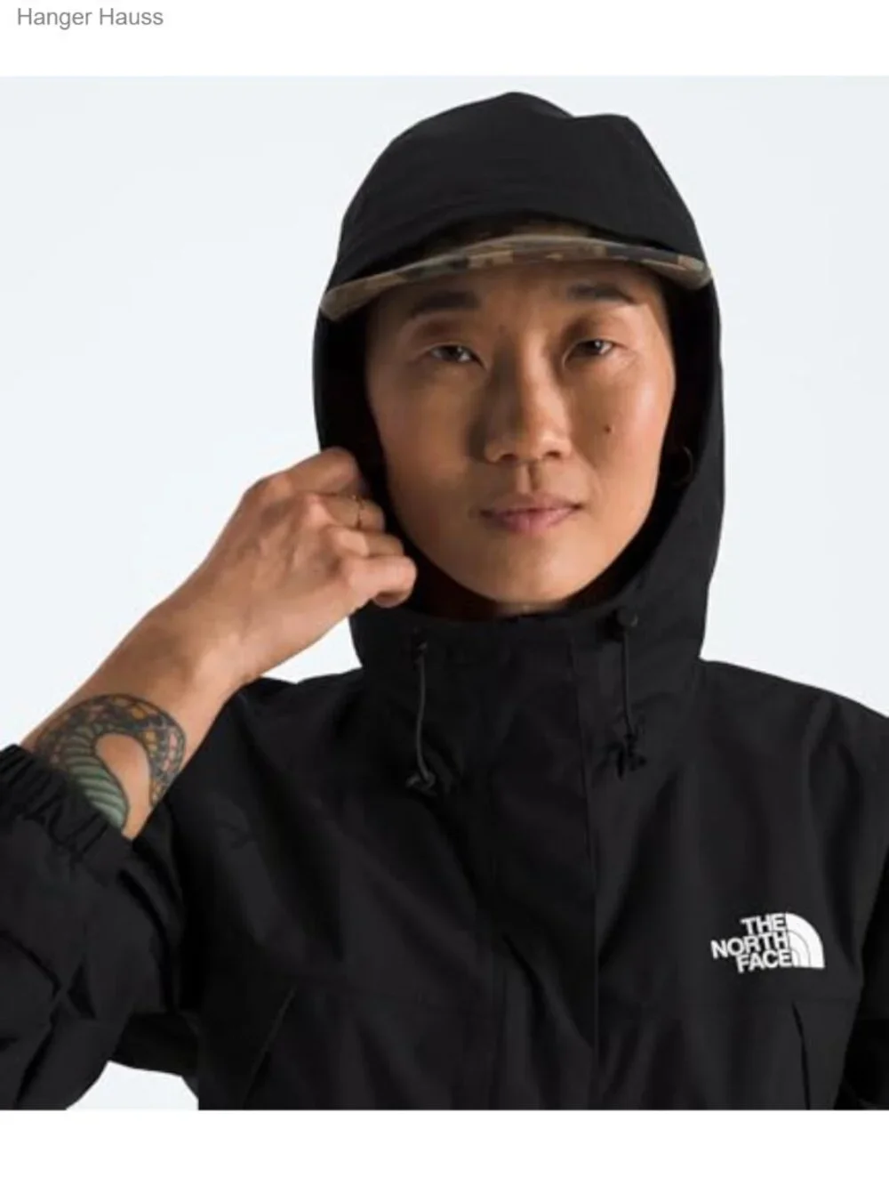 Waterproof Rain Parka Jacket Seam Sealed Adjustable Hood Zip Pockets